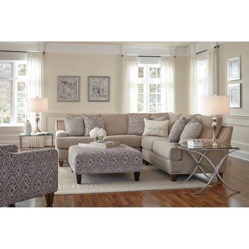 Franklin Julienne Sectional Sofa With Four Seats | Furniture For Jackson Ms Sectional Sofas (View 5 of 10)