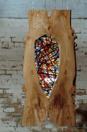 Fused Glass Wood | Fused Glass Wall Art (View 14 of 20)