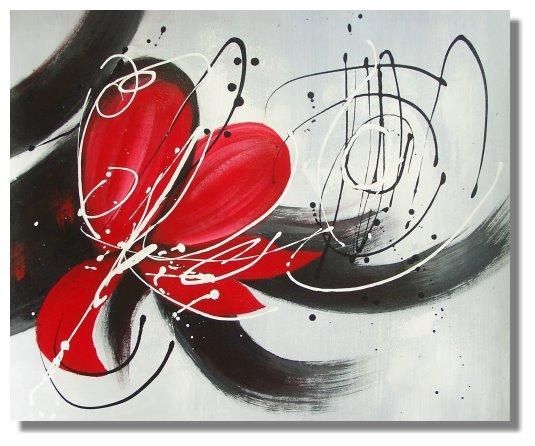 G3 With Red Flowers Canvas Wall Art (View 11 of 20)