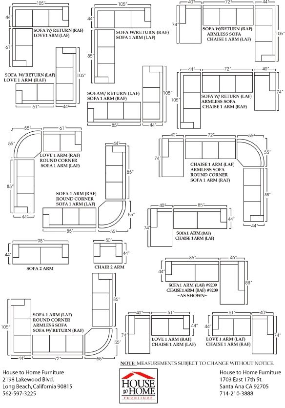 Good Sectional Sofa Measurements 17 With Additional Sectional Sofas With Regard To Measurements Sectional Sofas (View 1 of 10)