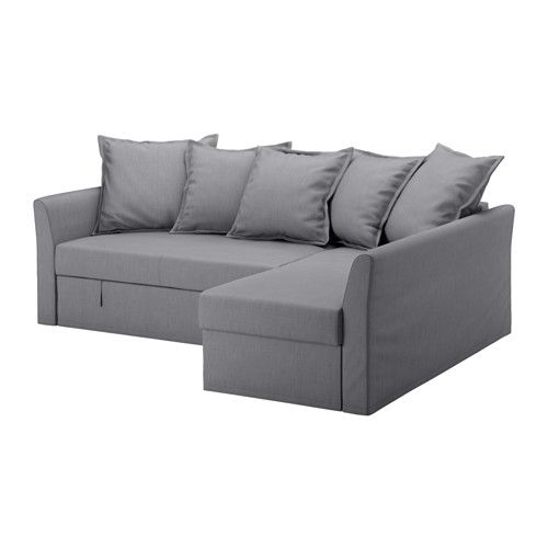 Holmsund Sleeper Sectional, 3 Seat – Nordvalla Medium Gray – Ikea In Ikea Sectional Sleeper Sofas (View 6 of 10)
