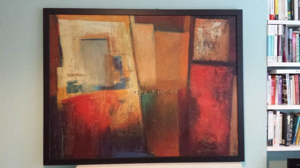 Ikea Framed Canvas Paintingpatrizio 128X100Cm – Textured Wall Intended For Gumtree Canvas Wall Art (View 1 of 20)