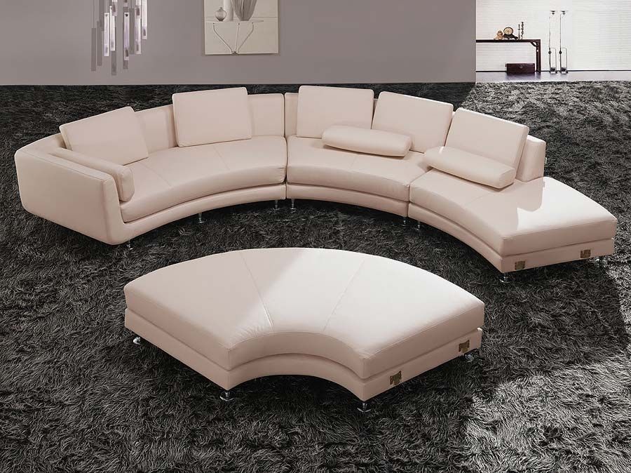 Indoor Beauty Enhancementthe Use Of The Round Sectional Sofa Intended For Round Sofas (View 1 of 10)