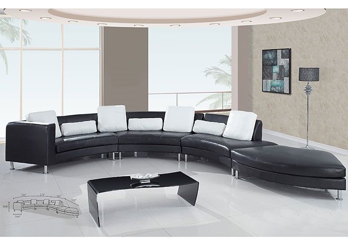 Jerusalem Furniture | Philadelphia, Pa | Furnish 123 Black Leather 4 Intended For Philadelphia Sectional Sofas (View 3 of 10)