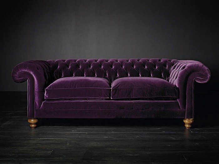 La Maison Boheme: Velvety Velvetness This Makes Me Miss My Purple Throughout Velvet Purple Sofas (View 2 of 10)