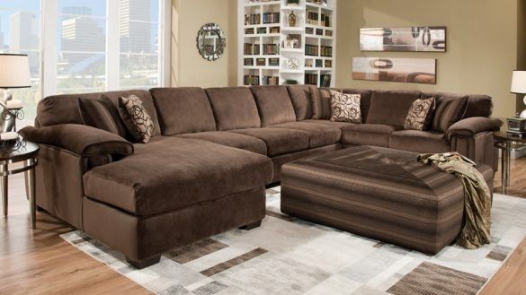 Large Sectional Sofa With Ottoman Living Room | Windigoturbines In Sofas With Large Ottoman (View 6 of 10)