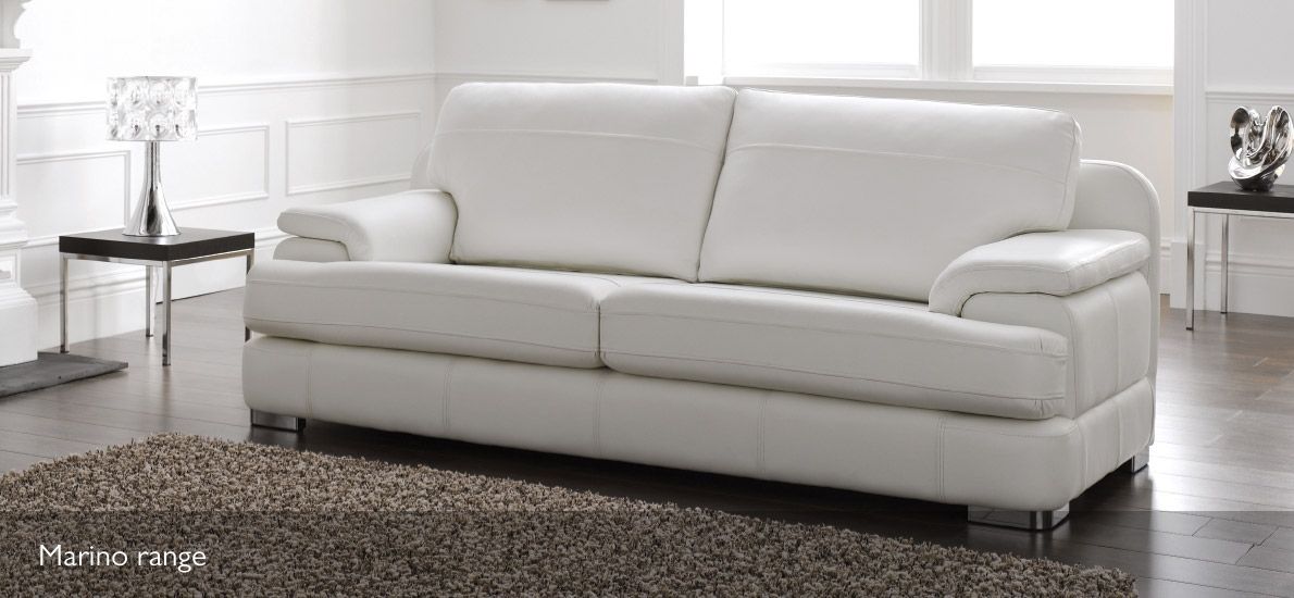 Marino Modern Leather Sofa | 3 Seater | Sofasofa | Sofasofa Pertaining To 3 Seater Leather Sofas (Photo 34596 of 35622)