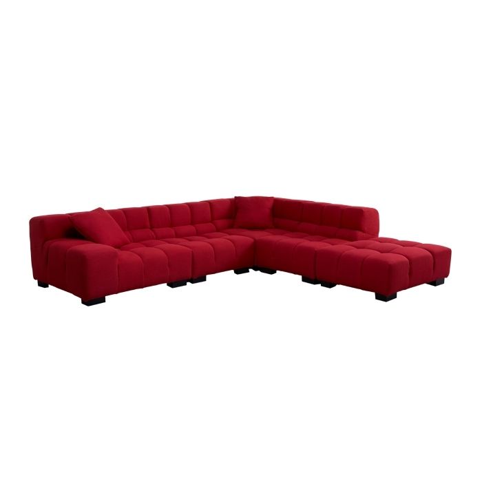 Marshmallow Fabric Sectional – Sectionals – Living Room – Gen Y Throughout Mobilia Sectional Sofas (View 3 of 10)