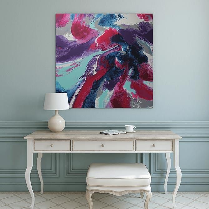 Melbourne Abstract Artist Paints Life In Colour | Wall Art Prints Regarding Melbourne Abstract Wall Art (View 11 of 20)