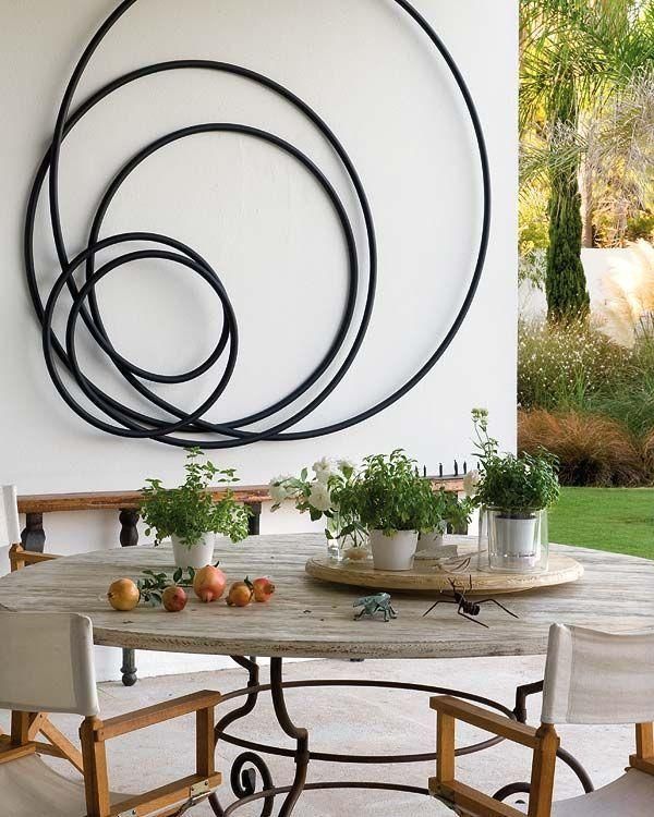 20 Collection of Abstract Outdoor Metal Wall Art | Wall ...