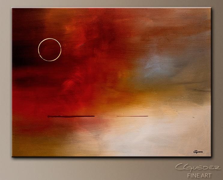 Modern Abstract Painting For Sale – Eclipse – Original Abstract Intended For Original Abstract Wall Art (View 16 of 20)