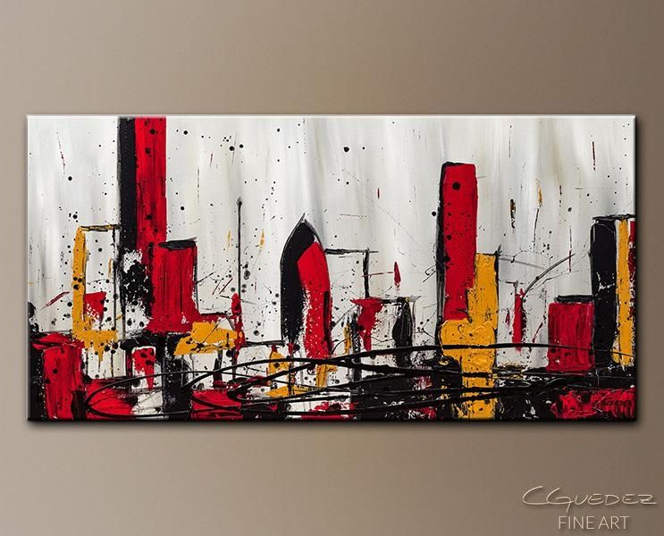 Featured Photo of Modern Abstract Wall Art Painting