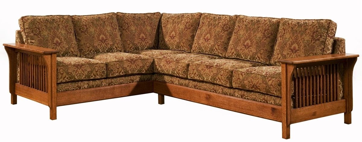 Oak Mission Furniturerenegade Woodworking – Arts | Classic Clean Throughout Craftsman Sectional Sofas (View 4 of 10)