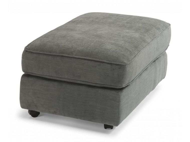 Ottoman With Wheels | Bonners Furniture Intended For Ottomans With Wheels (View 7 of 10)