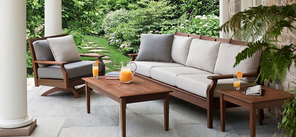 Outdoor Patio Furniture | Backyard Furniture | American Backyard Throughout Patio Sofas (View 7 of 10)