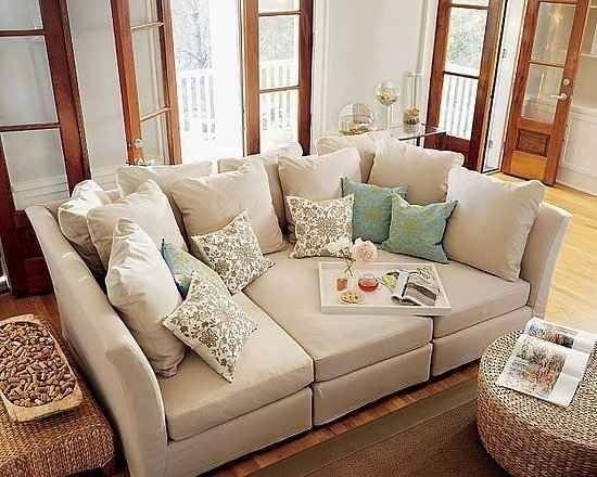 Oversized Comfortable Couches Deep Seated Sofas Gray Sofas Soft Pertaining To Sofas With Oversized Pillows (View 9 of 10)