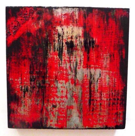 Painted Wood Abstract Sculpture Blocks Modern Wall Art Rosemary Throughout Original Abstract Wall Art (View 17 of 20)