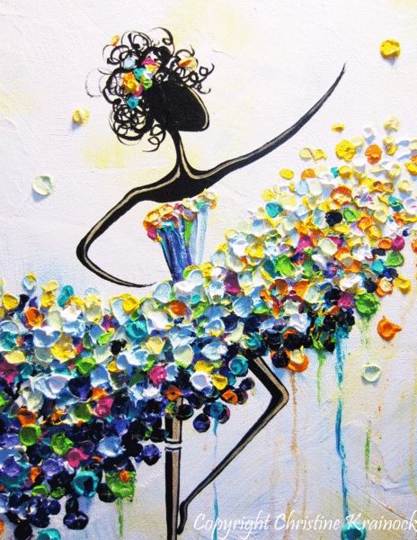 Pinmichelle Nixon On Pictures | Pinterest | Dance Paintings With Regard To Joy Canvas Wall Art (View 10 of 20)