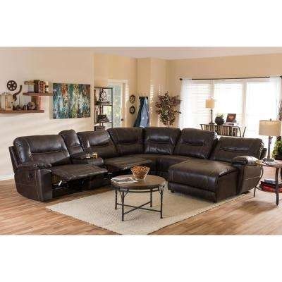 Reclining – Sectionals – Living Room Furniture – The Home Depot Throughout Home Depot Sectional Sofas (View 1 of 10)