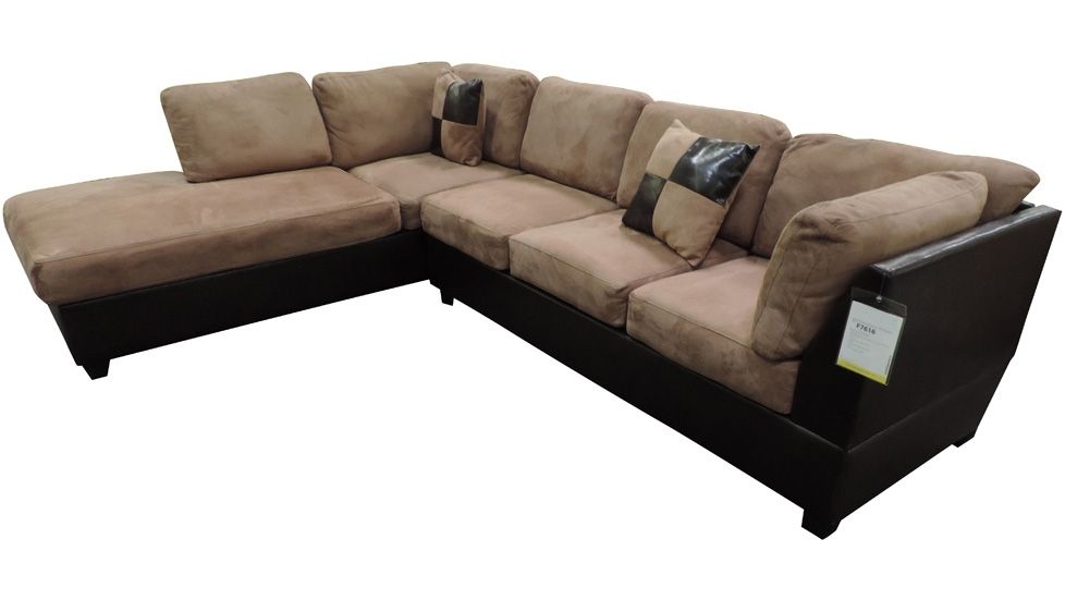 Sacramento Saddle Sectional Sofa With Left Facing Chaise At Gowfb (View 1 of 10)