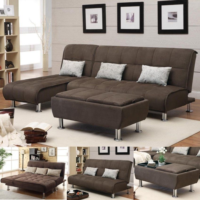 Sectional Sleeper Sofa With Ottoman In Sectional Sleeper Sofas With Ottoman (View 7 of 10)