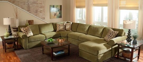 Sofa Beds Design: Astounding Modern Green Sectional Sofa With Chaise Inside Green Sectional Sofas With Chaise (View 3 of 10)