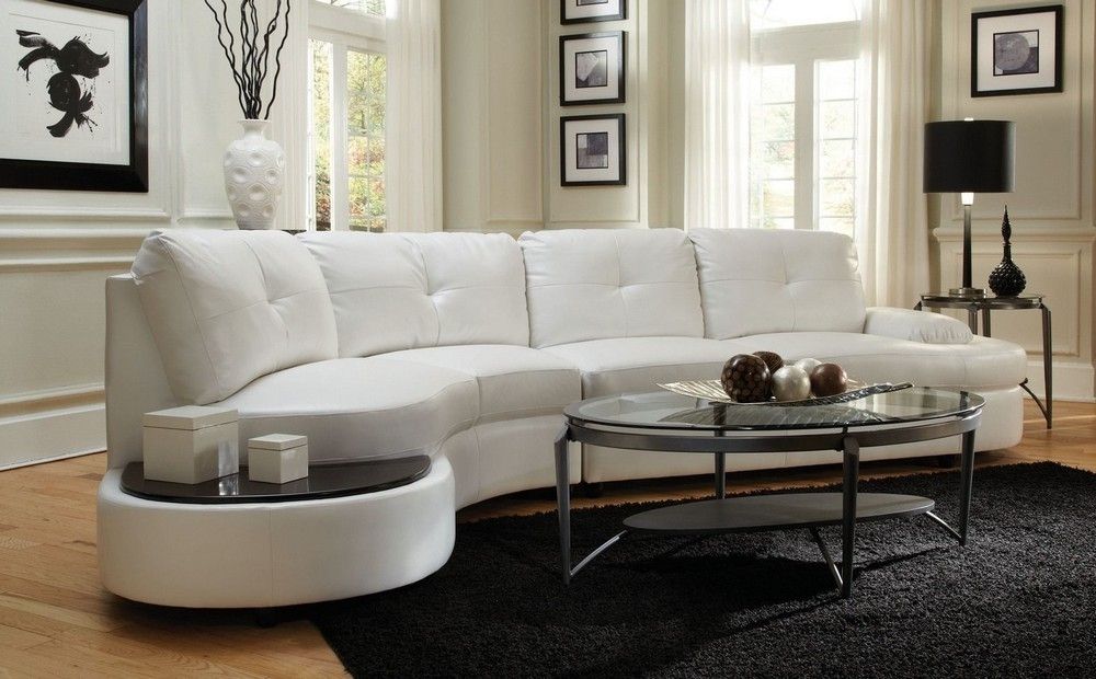 Sofas: Talia White Sectional Sofa Regarding White Sectional Sofas (View 8 of 10)