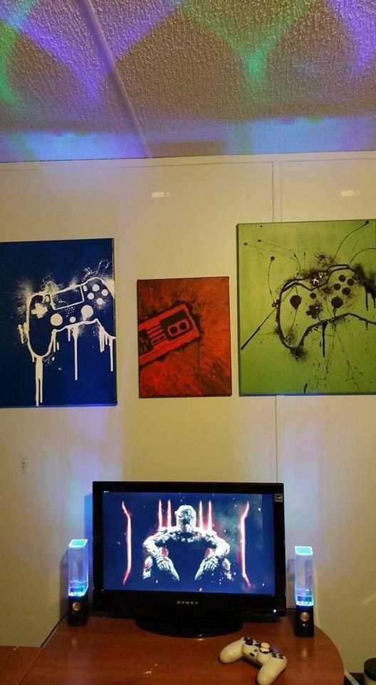 Summer Sale!! Video Gaming Canvas Controller Custom Ps4 Ps3 In Gaming Canvas Wall Art (View 15 of 20)