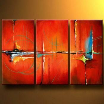 Tango Modern Canvas Art Wall Decor Abstract Oil Painting Wall Art Intended For Modern Abstract Oil Painting Wall Art (View 20 of 20)