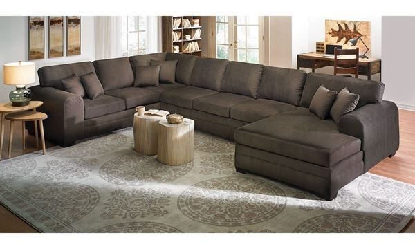 Upholstered Sectional Sofa With Chaise | The Dump Luxe Furniture Outlet Pertaining To Sectional Sofas At The Dump (View 2 of 10)