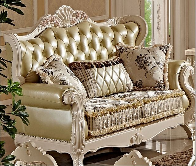 Villa Antique Sofa Set Designs Fc8800 In Living Room Sofas From Pertaining To Antique Sofas (View 3 of 10)