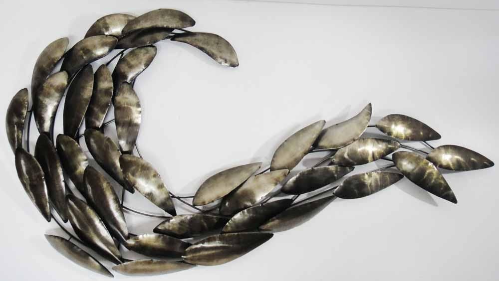 Wall Art: Captivating Design Metal Wall Art Fish Fish Metal Art With Abstract Metal Fish Wall Art (View 1 of 20)