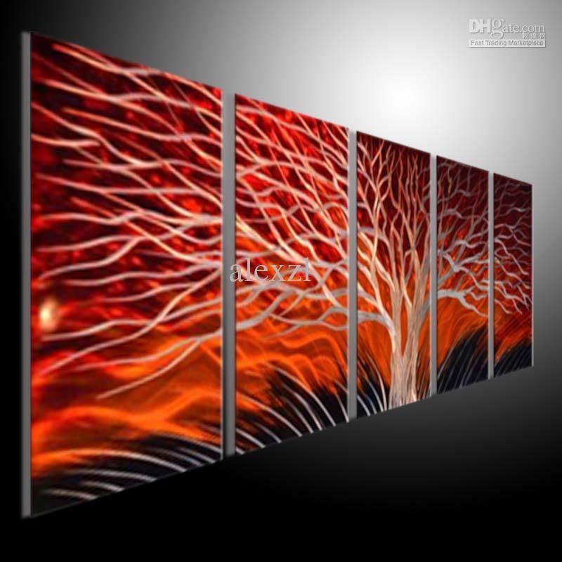 Featured Photo of Inexpensive Abstract Metal Wall Art