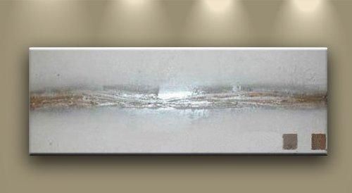 Wall Art Designs: Long Wall Art Oil Painting Abstract Modern Wall Pertaining To Horizontal Abstract Wall Art (View 11 of 20)