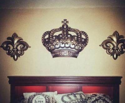 Wall: Attractive Design His And Hers Crown Wall Decor In Regarding Kirkland Abstract Wall Art (Photo 13 of 20)