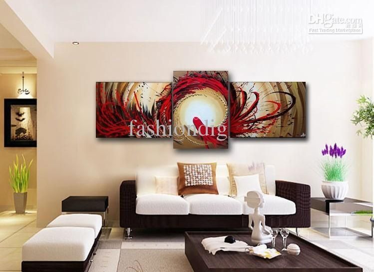 Wall Painting Abstract Phoenix Oil Painting Canvas Modern Home Regarding Abstract Office Wall Art (View 20 of 20)