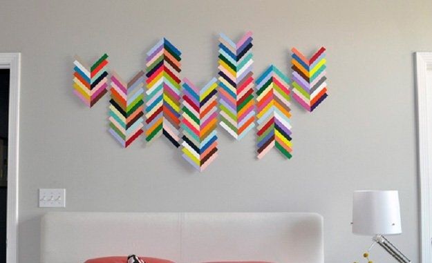 14 Easy Diy Art Projects For Your Walls – Style Motivation Regarding Wall Art Diy (View 10 of 10)