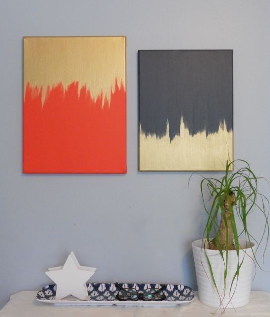 25 Creative And Easy Diy Canvas Wall Art Ideas Throughout Wall Art Diy (View 9 of 10)