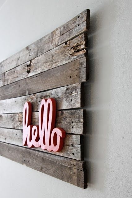 Featured Photo of Pallet Wall Art