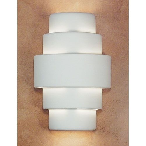 A 19 Lighting San Marcos Flush Wall Sconce 1401 | Bellacor With Art Deco Wall Sconces (View 4 of 10)