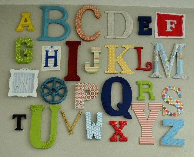 Featured Photo of Alphabet Wall Art