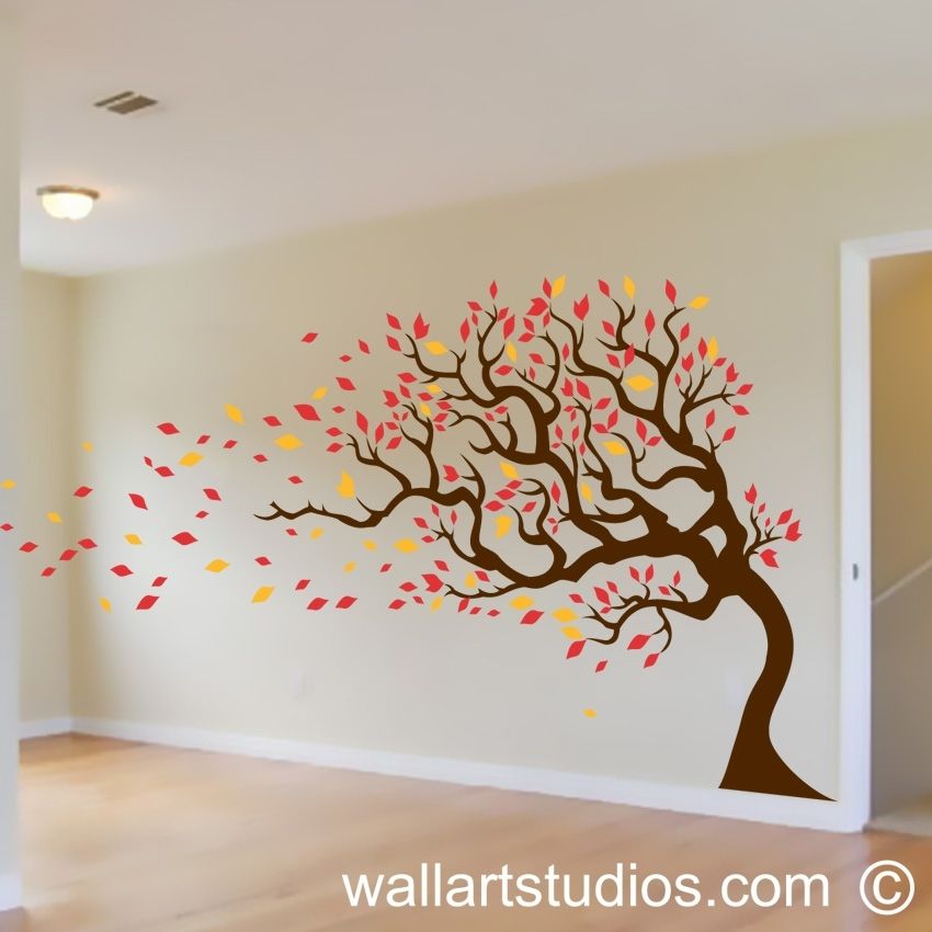 Autumn Tree | Wall Art Studios For Wall Tree Art (Photo 1 of 10)