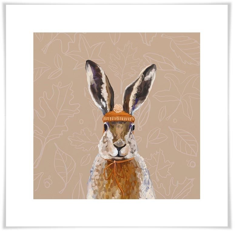 Fall Collection – Thankful Bunny, Special Occasion Canvas Wall Art Throughout Bunny Wall Art (Photo 9 of 10)
