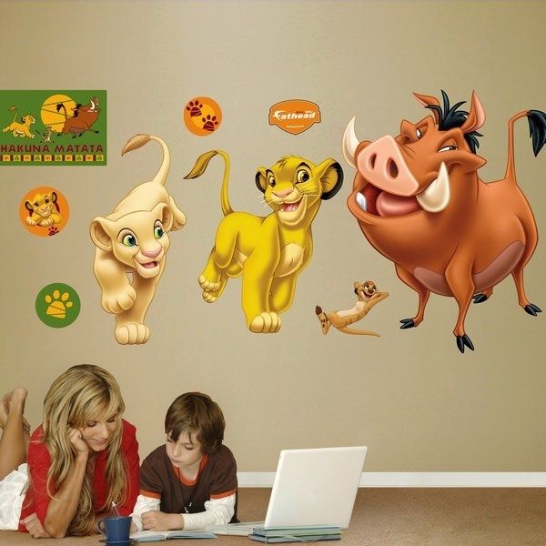 Fathead Disney Lion King Wall Decal | Wayfair For Lion King Wall Art (View 1 of 10)