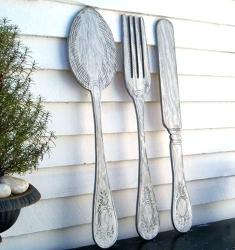 Fork Spoon Knife Wall D Fabulous Fork And Spoon Wall Art – Wall With Fork And Spoon Wall Art (View 9 of 10)