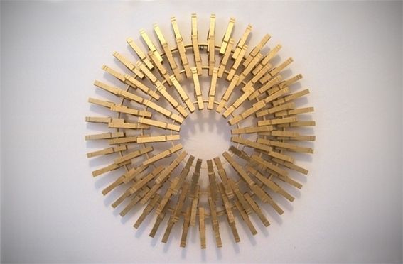 How To: Make Golden Super Starburst Wall Art (For Under $ (View 7 of 10)