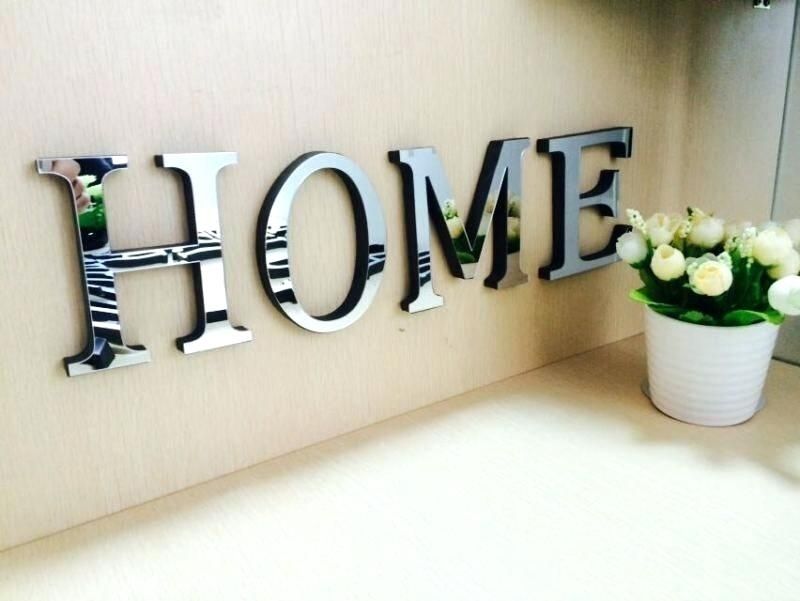 Letter Decoration For Wall Wooden Letters Decoration Wall Decor Wood Throughout Letter Wall Art (View 10 of 10)