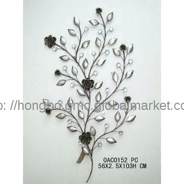 Metal Floral Wall Art Hot Sale Nice Decorative Metal Flower Wall Art For Metal Flower Wall Art (View 5 of 10)