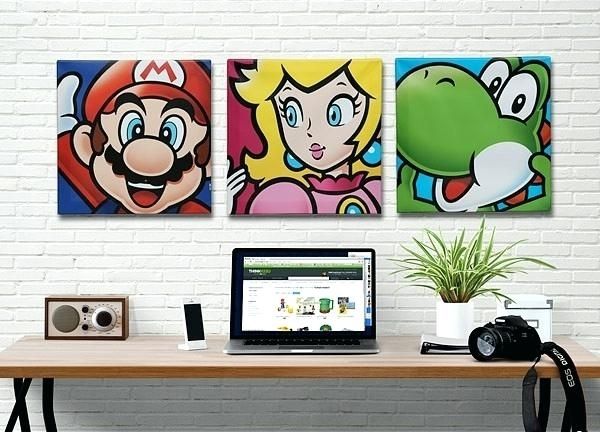 Nintendo Wall Art Wall Ideas Wall Art Controller Wall Art Regarding Regarding Nintendo Wall Art (Photo 7 of 10)
