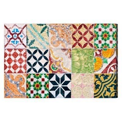 Oliver Gal Granada Tiles Canvas Wall Art For Tile Canvas Wall Art (View 3 of 10)